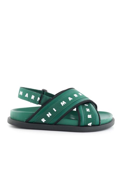 Sandali con logo MARNI KIDS | 823183